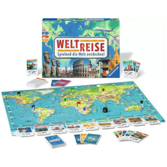 Ravensburger - Weltreise - Juego de Mesa - Edición Alemana