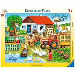 Ravensburger - ¿Qué pertenece a dónde? - 15 piezas - Puzzles