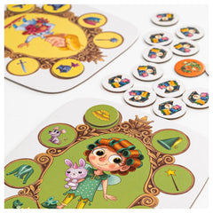 Red Glove - Grandi Eroi...in Pigiama Board Game for Kids & Toddlers Ages 3+ - Educational Fairy Tale Memory & Association Game for 2-6 Players with Hero Cards - RG2025 - Italian Edition