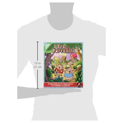 Red Glove - I Tre Porcellini - Juegos de Mesa - 3+ - Juego Educativo Divertido - RG2031 - Edición Italiana