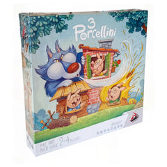 Red Glove - I Tre Porcellini - Juegos de Mesa - 3+ - Juego Educativo Divertido - RG2031 - Edición Italiana
