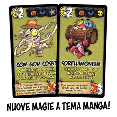 Red Glove - Vudù: Comics Vs Manga - Juegos de Cartas - 8+ - Expansión Divertida - RG20851 - Edición Italiana