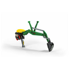 Rolly Toys - Rollybackhoe John Deere Functional Excavator Accessory With Stop - Riding Toys