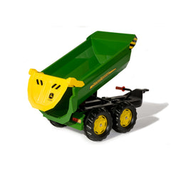 Rolly Toys - Remolque Rollyhalfpipe John Deere - Juguetes de montar