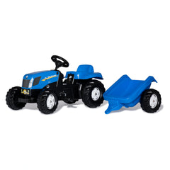 Rolly Toys - Rollykid Tractor New Holland con Remolque Juguetes de Montar