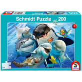 SCHMIDT SPIELE - Amigos Submarinos 200 Piezas Puzzles para Niños - Puzzles