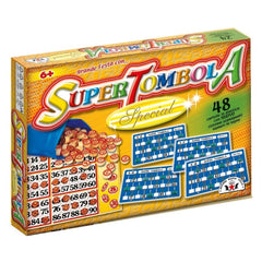 STELLA - Super Tombola Especial 48 Cartelle con Finestrella - Juegos de Mesa
