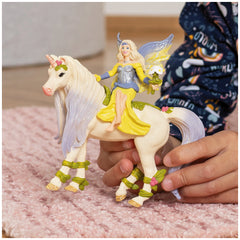 Schleich - Bayala - Noche de Hadas con Unicornio Blossom - Figuras de Acción y Juguetes - 70565