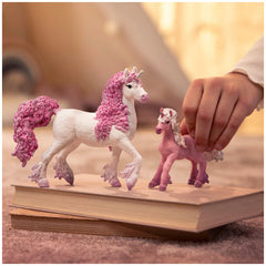 Schleich - Bayala - Potro Unicornio Flor - Figuras de Acción y Juguetes - 70832