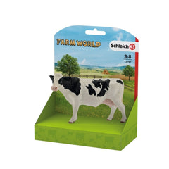 Schleich - Mundo de Granja - Vaca Holstein - Figuras de Acción y Juguetes - 13797