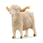 Schleich - Mundo de la Granja - Cabra Angora Macho - Figuras de Acción y Juguetes - 13970