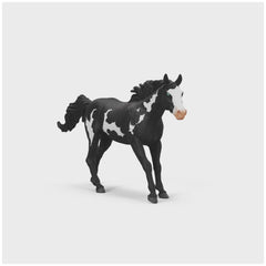Schleich - Horse Club - Caballo de Silla Paint - Figuras de Acción y Juguetes - 14900