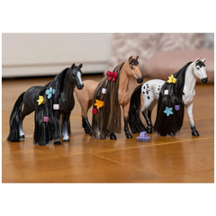 Schleich - Horse Club Sofia'S Beauties - Caballo de Belleza Stallion Knabstrupper - Figuras de Acción y Juguetes - 42622