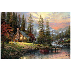 Schmidt Spiele - House in the Mountains 500 Pcs - Puzzles
