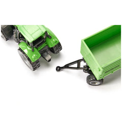 Siku - DEUTZ-FAHR con remolque de 4 ruedas Fortuna - Vehículos de juego