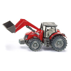 Siku - Massey Ferguson con cargadora frontal - Vehículos de juego