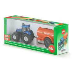 Siku - Tractor con tanque de vacío de un solo eje - Vehículos de juego