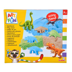 Simba - Set de Arena de Dinosaurios Art & Fun - Arcilla y Masa para Modelar