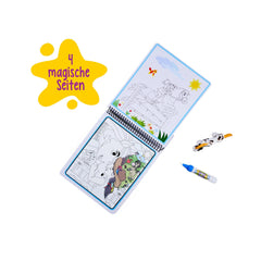 Simba - Libro para Colorear con Lápiz de Agua de Arte y Diversión Caballos - Manualidades