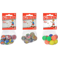 Simba - Set de 10 Pelotas Saltar Be Active - Equipamiento de Juego al Aire Libre