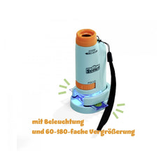 Simba - Accesorios camping - Microscopio Scout - 60x-180x - 5 Años - Aprendizaje STEM