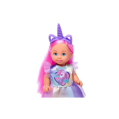 Simba - Muñecas y accesorios - Set de juego Evi Love Unicornio - 12 cm - 3 Años