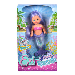 Simba - Evi LOVE Sirena Brillante - Muñecas, Juegos de Juego y Figuras de Juguete