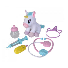 Simba - Vet Case with Plush Unicorn - Stuffed Animals