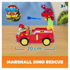 PAW Patrol Dino Movie – Marshall y camión de bomberos