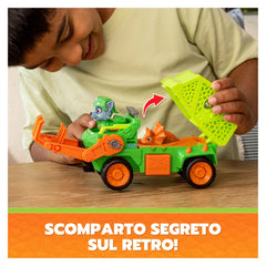 PAW Patrol Dino Movie – Rocky y camión de reciclaje