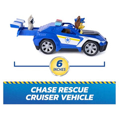 PAW Patrol Search & Rescue – Chase y coche de policía de retrofricción