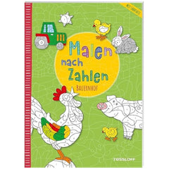 TESSLOFF - Pintura por Números Granja - Artes y Manualidades - Edición Alemana