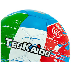 TeoKaido - TeoKaido Italia Flag World Football Size 5 - Sports Toys