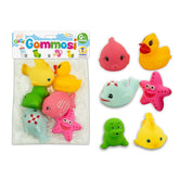 Teorema - Bath Toys - GoGo Gommosi Sea Animals - Soft Rubber - 18M+