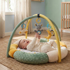 Teorema - Gimnasio de Juego GoGO Soft Play con Barra de Juguetes - Alfombrillas y Gimnasios