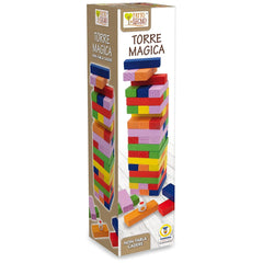 Teorema - Wooden Magic Coloured Tower - Board Games