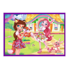 Trefl - 10 Puzzles en 1 - Puzzles - +4 - Enchantimals Adventures - TRF90354