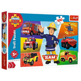 Trefl - Vehículos de Sam el Bombero - Puzzles - +5 - TRF16354