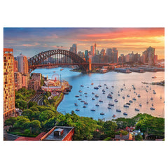Trefl - 1000 Piece Jigsaw Puzzle - Sydney, Australia - Puzzles Age +14 - TRF10743