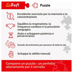 Trefl - 1000 Piece Puzzle - Art Collection The Great Wave of Kanagawa - Puzzles Age +14 - TRF10521