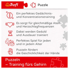 Trefl - Crazy Animals Neon - Puzzles - 14+ - TRF10594