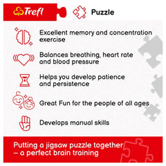 Trefl - Funny Cities: Dogs in London - Puzzles - 14+ - TRF10596