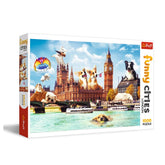 Trefl - Funny Cities: Dogs in London - Puzzles - 14+ - TRF10596