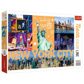 Trefl - Neon Color Line: Neon City - Puzzles - 14+ - TRF10579