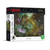 Trefl - 1000 Piece Puzzle UFT - Dungeons & Dragons The Green Dragon - Puzzles Age +14 - TRF10758