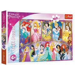Trefl - Retratos de Princesas Disney - Puzzles - +6 - TRF15407