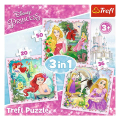 Trefl - 3 Puzzles en 1 - Puzzles - 3+ - TRF34842