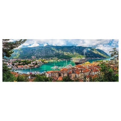 Trefl - 500-Piece Panorama Puzzle - Kotor, Montenegro - Puzzles Age +8 - TRF29506