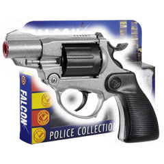 Villa Falcon Silver 12-Shot Toy Revolver