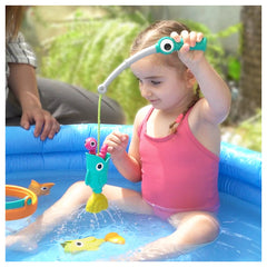 Yookidoo - Set de Pesca Catch 'N' Sprinkle - Juguetes de Baño - 18 Meses+ - YKD40280